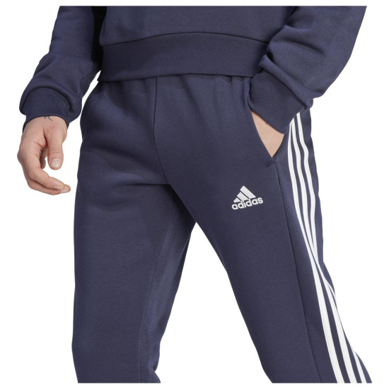 Adidas Ανδρικό παντελόνι φόρμας Essentials Fleece 3-Stripes Tapered Cuff